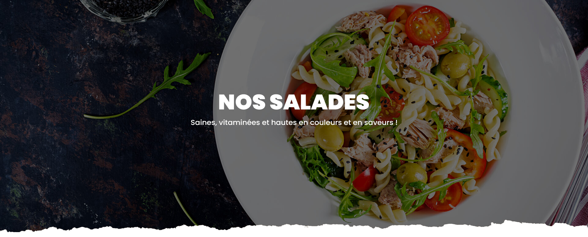 livraison salades de pates froides à  fleury 62134